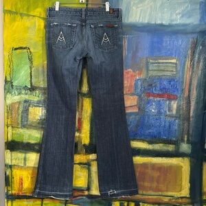 7 For All Mankind A Pocket Low Bootcut Jeans Women Size 30
